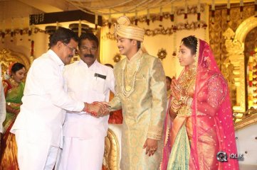 Celebs at C Kalyan Son Wedding Reception